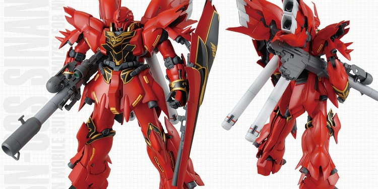 Bandai / BANDAI Model 1/100 MG Xinan (Phiên bản OVA màu hoạt hình) Unicorn / Gundam - Gundam / Mech Model / Robot / Transformers mô hình gundam rẻ	