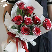 Rose Flowers Spray Color Spray Color Spray Paint Stars Le Color Spray Polar Light Silver Crushed Ice Blue Color agents sucking up floral materials