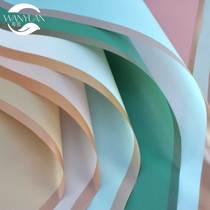 Border jelly film Flower wrapping paper High-grade white phnom penh floral bouquet cellophane rose paper waterproof 20 sheets