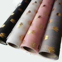 Floral packaging mesh heart Mian Crown bronzing packaging yarn bouquet wrapping paper material Mothers Day flower gauze mesh