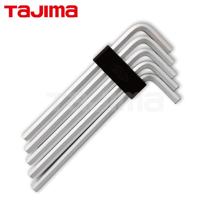 TAJIMA Japan Tajima flat head sandblasting hex wrench chrome vanadium steel hex wrench tool extension