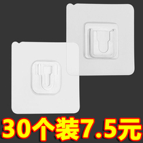 Post door rear hook powerful viscose free to punch wall Wall Kitchen Submother Button bearing stickless buckle Adhesive Hook