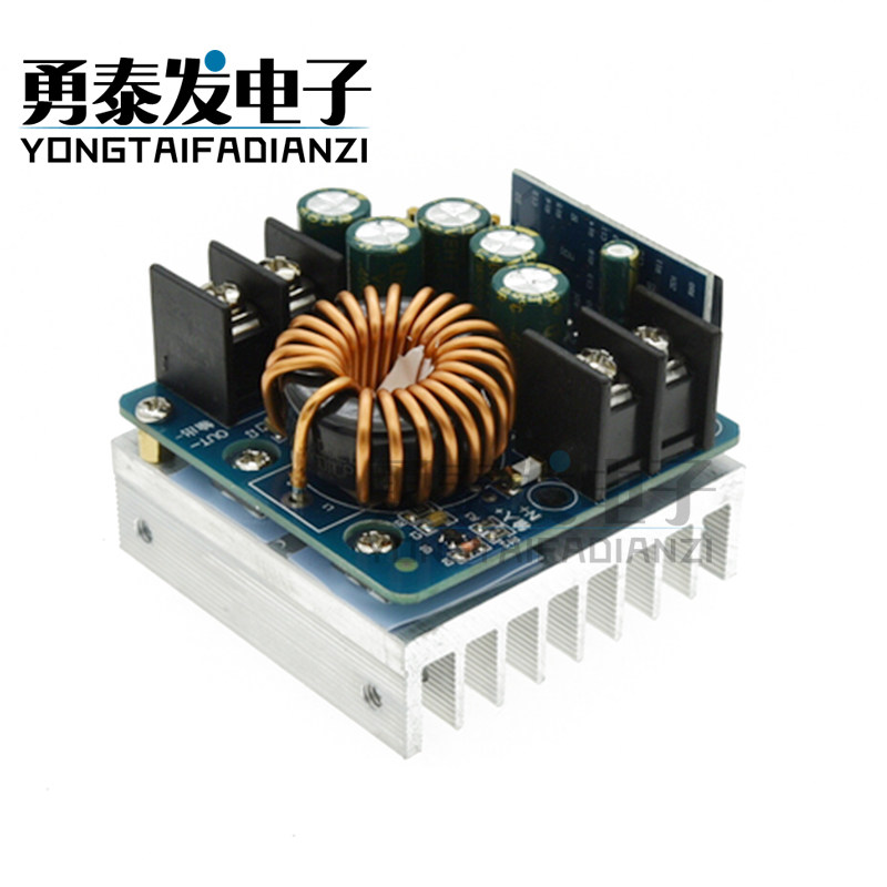 DC-DC 400W High power step-down constant pressure constant flow adjustable power module battery charging LED driving power supply