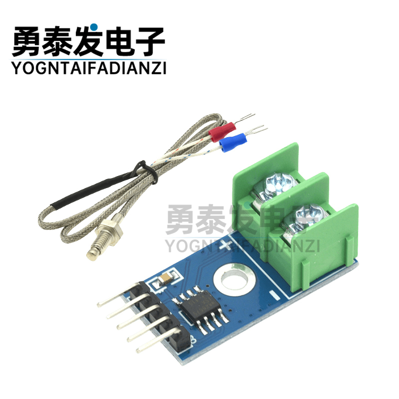 Max6675 K-Type Thermocouple Module Temperature Sensor Can Measure High Temperatures up to 1024 Degrees