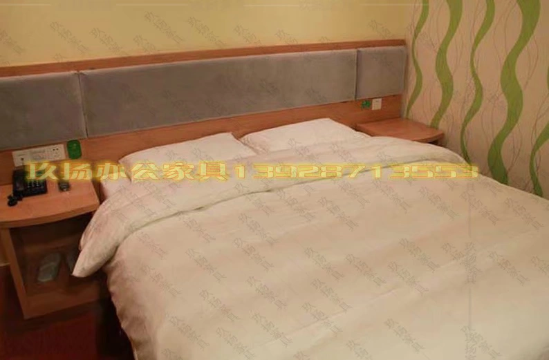 Khách sạn mới nội thất khách sạn khung giường đầu giường bằng tủ TV bàn máy tính bàn viết