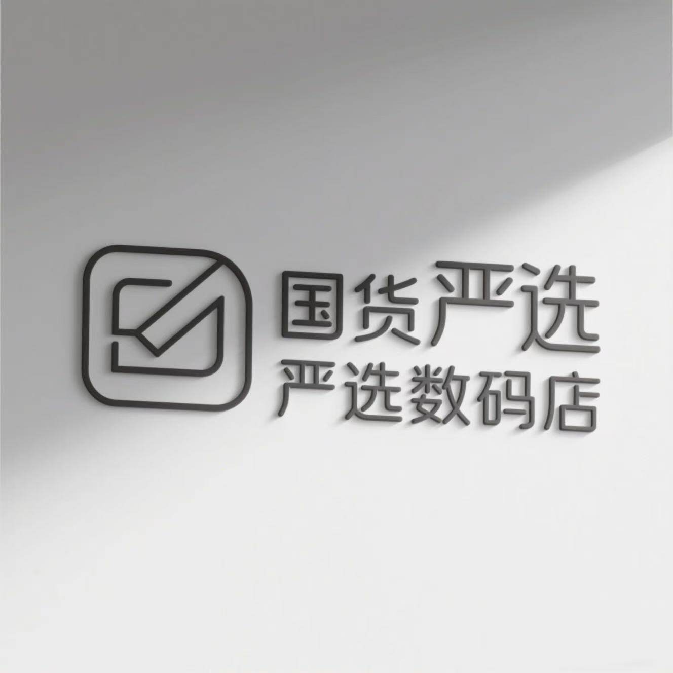 国货严选数码企业店的LOGO