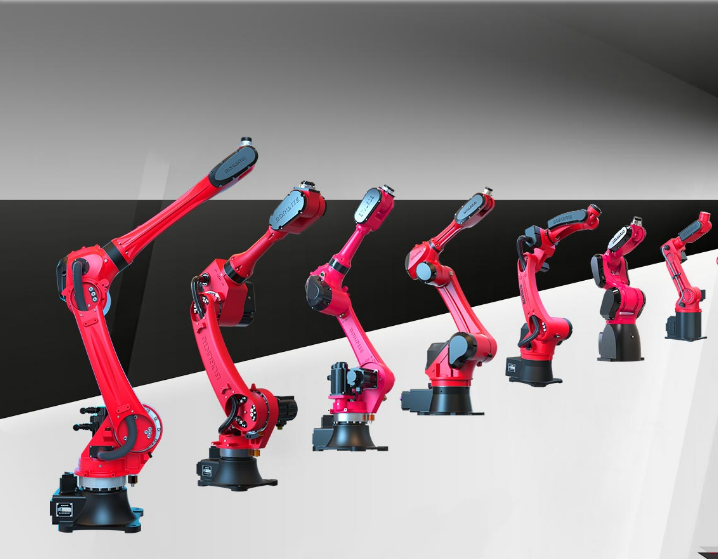 BRTIRUS0805A 1510A robotic robotic arm palletizer handling injection molding grinding 6 axis control