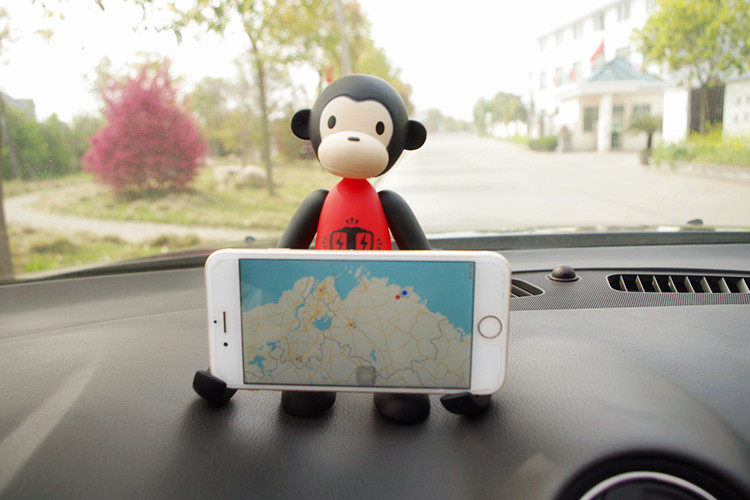 Armor King Cute Monkey Toy Adjustable Digital Support for 3.5-6 inch Phones & 7-10 inch Tablets