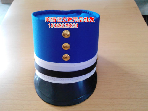 Spot drum number team hat guard honor guard with high cap high hat performance hat band hat band hat