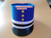 Spot drum team hat honor guard suit high hat performance hat top hat hat hat band hat