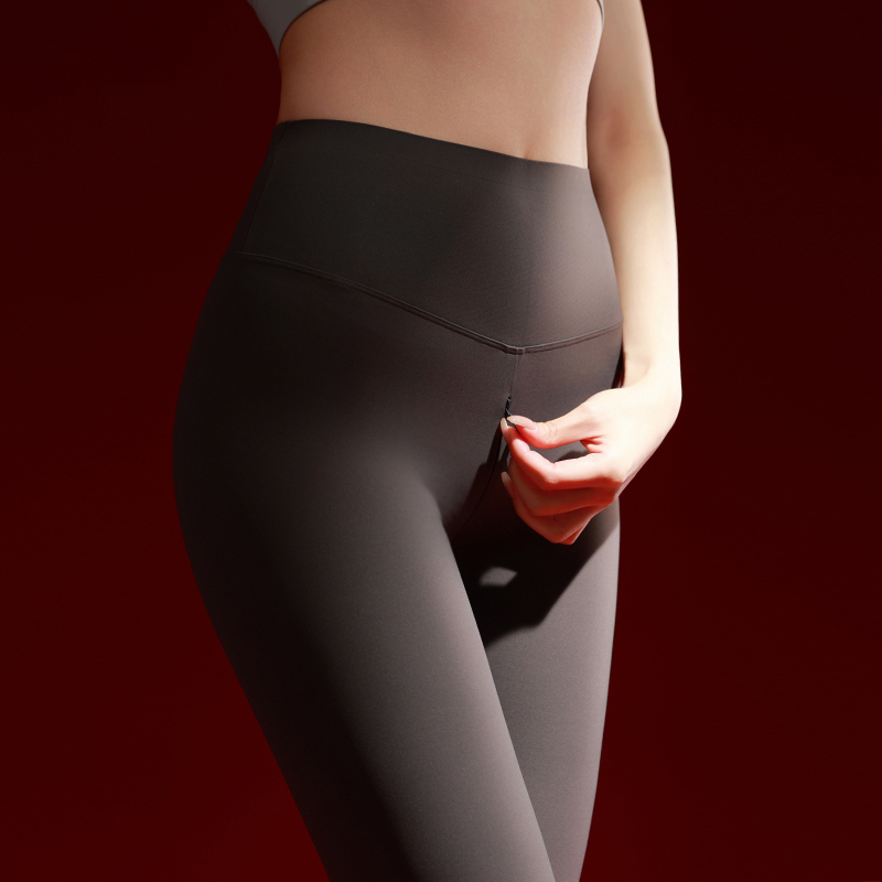 Invisible Zipper Sports Yoga Pants for Women, Pilates Fitness 2025 New Style Outerwear Shark Pants