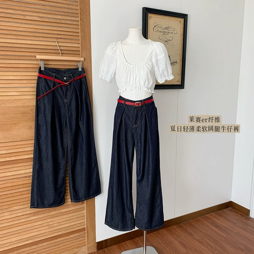 Летние штаны, джинсы, подходит для подростков, свободный крой