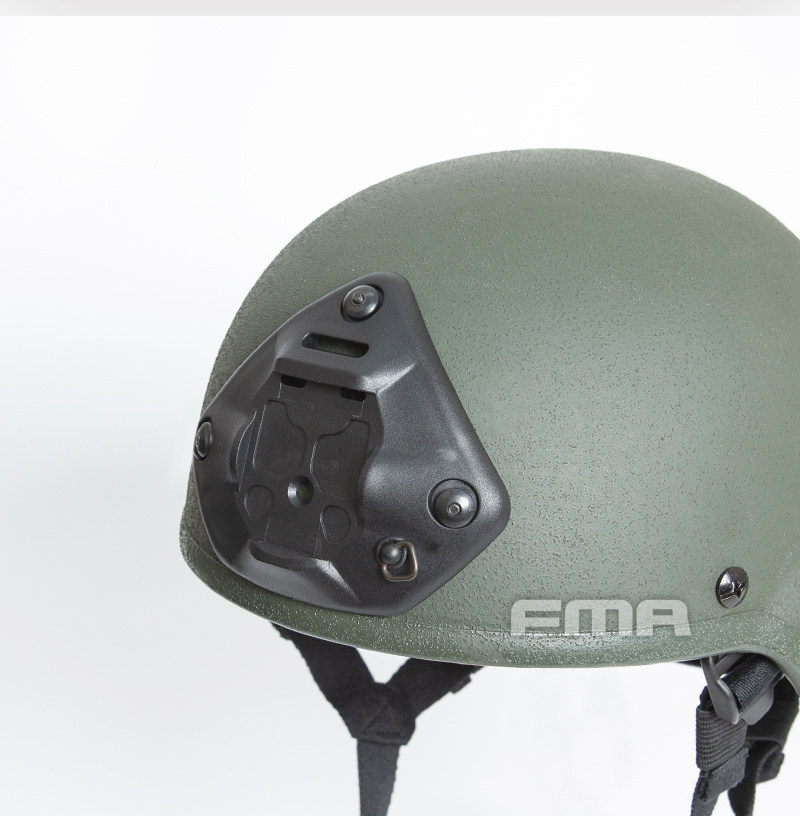 FMA Tactical Cuttlefish Helmet NVG Mount & Shroud - Compatible With VAS, TB281, TB282 (Dry Stents)