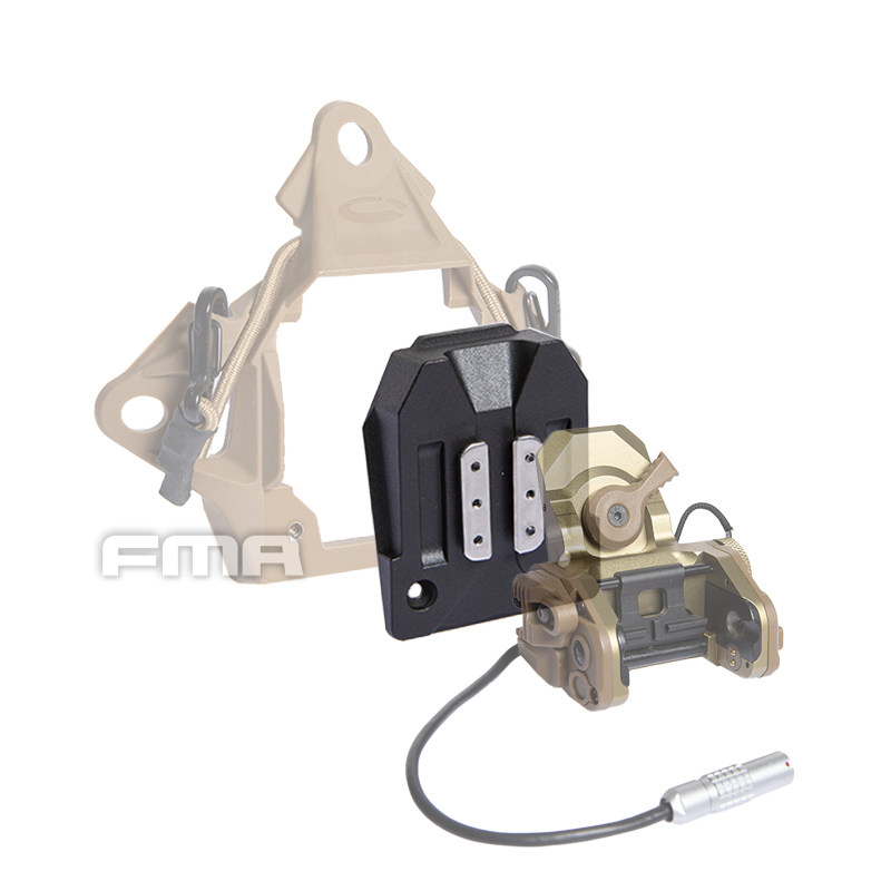 FMA Taktische Helm Shroud Adapter Einsatz KIT Halterung Basis Halterung für für GSGM NVG Mount Nachtsicht Brille Zubehör TB1411 – Detail 1