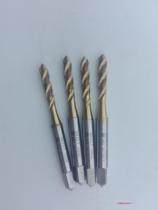 Taiwan TOSG Titanium plated spiral tap M4M4 5M5M5 5M6M7X0 7 0 75 0 8 0 9 1 Tapping