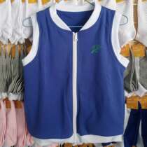 Shenzhen School Uniform Shachen Leopard Small Winter Cotton Vest Unisex