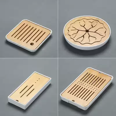 Tea tray Dry bubble tray Simple Sheng water tray Small storage water tray Japanese Kung Fu tea set Small tea table Household rectangle