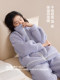 Jingyun [Super Soft] Lamb Wool Couple Pajamas Women's New Autumn and Winter Casual Homewear Set Can Be Worn Outside