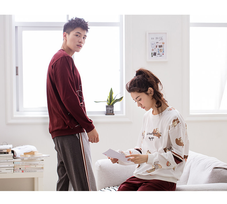 Pyjama mixte en Coton à manches longues - Ref 3005637 Image 19