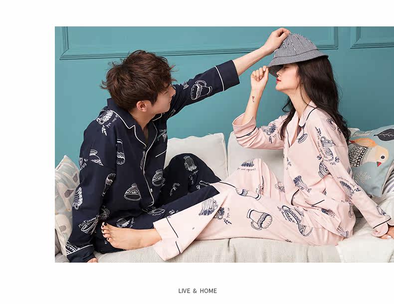 Pyjama mixte en Coton à manches longues - Ref 3005583 Image 18