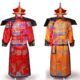 Qing Dynasty Emperor's Dragon Robe Photography Performance in Ancient Costumes