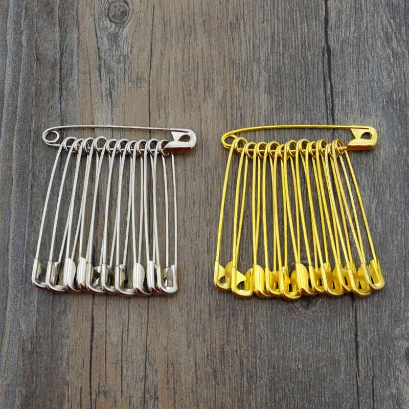 High-strength steel wire thickened gold pin large and small clothes tag fixed bed sheet buckle pin paper clip