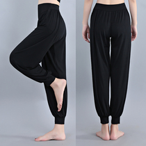 New spring and summer yoga clothes yoga lantern pants womens dance square dance body pants modal tai chi pants