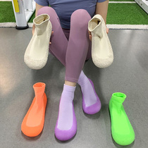 Indoor fitness shoes womens soft bottom sports treadmill shoes comprehensive gym training special skipping rope silent yoga shoes