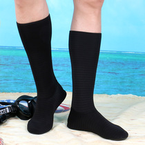 Diving stockings 5mm beach socks high-top men and women snorkeling swimming foot cover anti-cut seabed walking jellyfish shoes