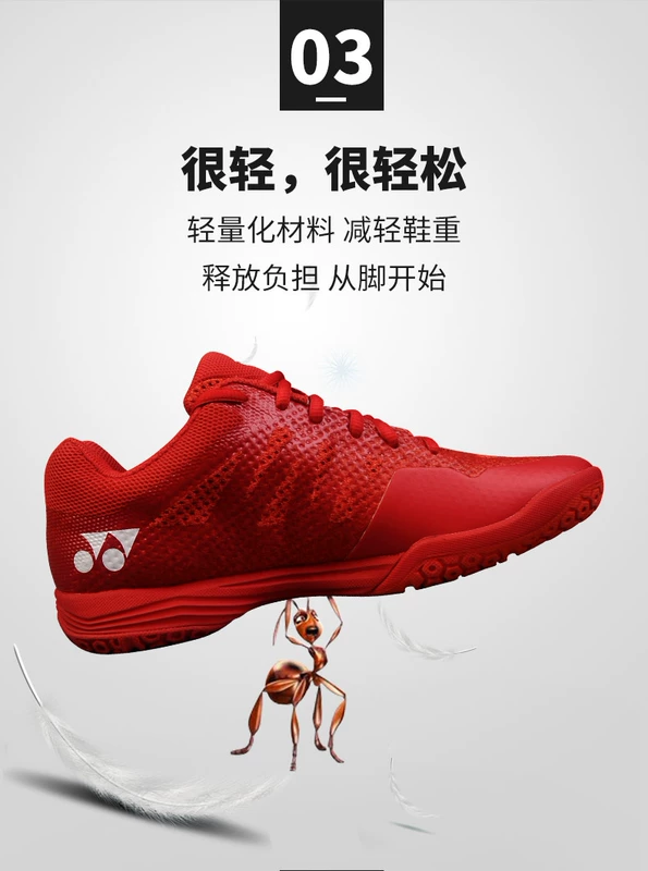 Giày cầu lông yonex Yonex chính hãng nam SHBA3MEX mẫu giày nữ siêu nhẹ mùa hè yy giày thể thao chuyên nghiệp - Giày cầu lông