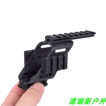 Glock nylon rail Glock G17 G18 G19 bracket side with rail five gold accessories