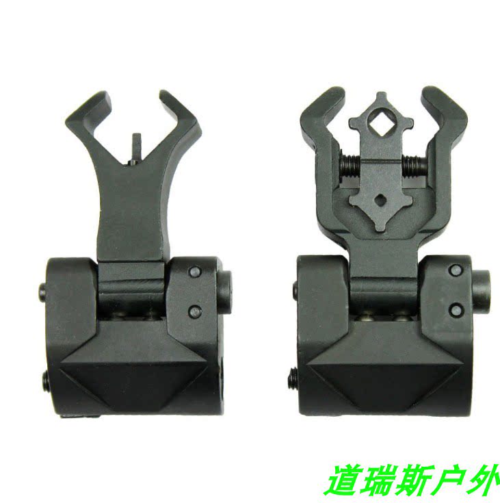High quality metal front and back tactical folding quasi-star aluminum alloy quasars