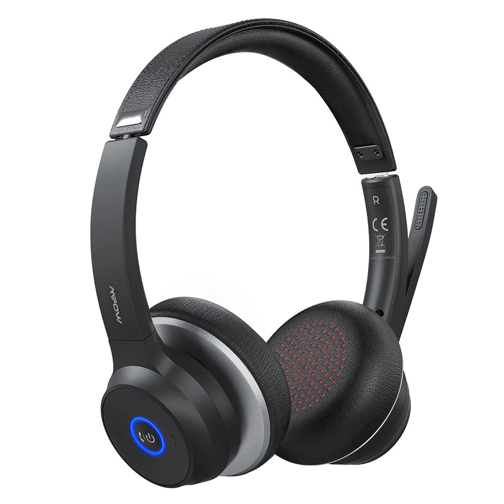 Mpow HC5 bluetooth 5 0 plug-in CVC8 0 noise reduction 22 hours endurance business teaching game headset