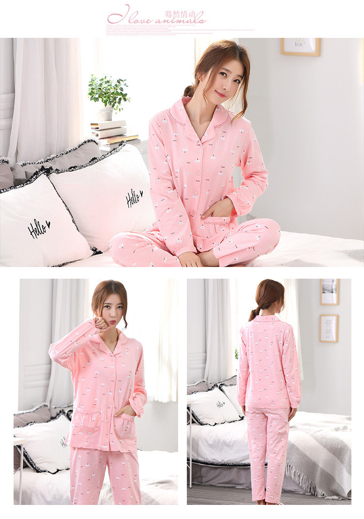 Pyjama mixte en Coton à manches longues - Ref 3005634 Image 53