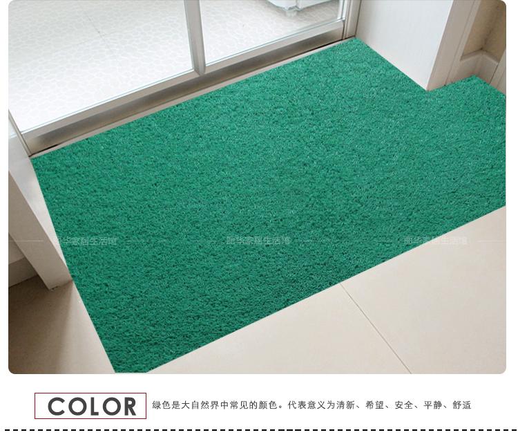 Dày nhựa thảm đỏ không thấm nước không trượt mat hành lang cửa vào cửa có thể được cắt cửa mat chào mừng mat tùy chỉnh thảm lót sàn