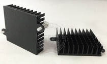IC cooling fin 43 * 11-39MM black side ear cooling fin for north-south bridge cooling fin fan cooling fin