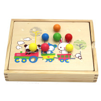 Montesori teaching aids kindergarten clip chopsticks clip beads game clip clip Ball 1-3-6 childrens early education toys