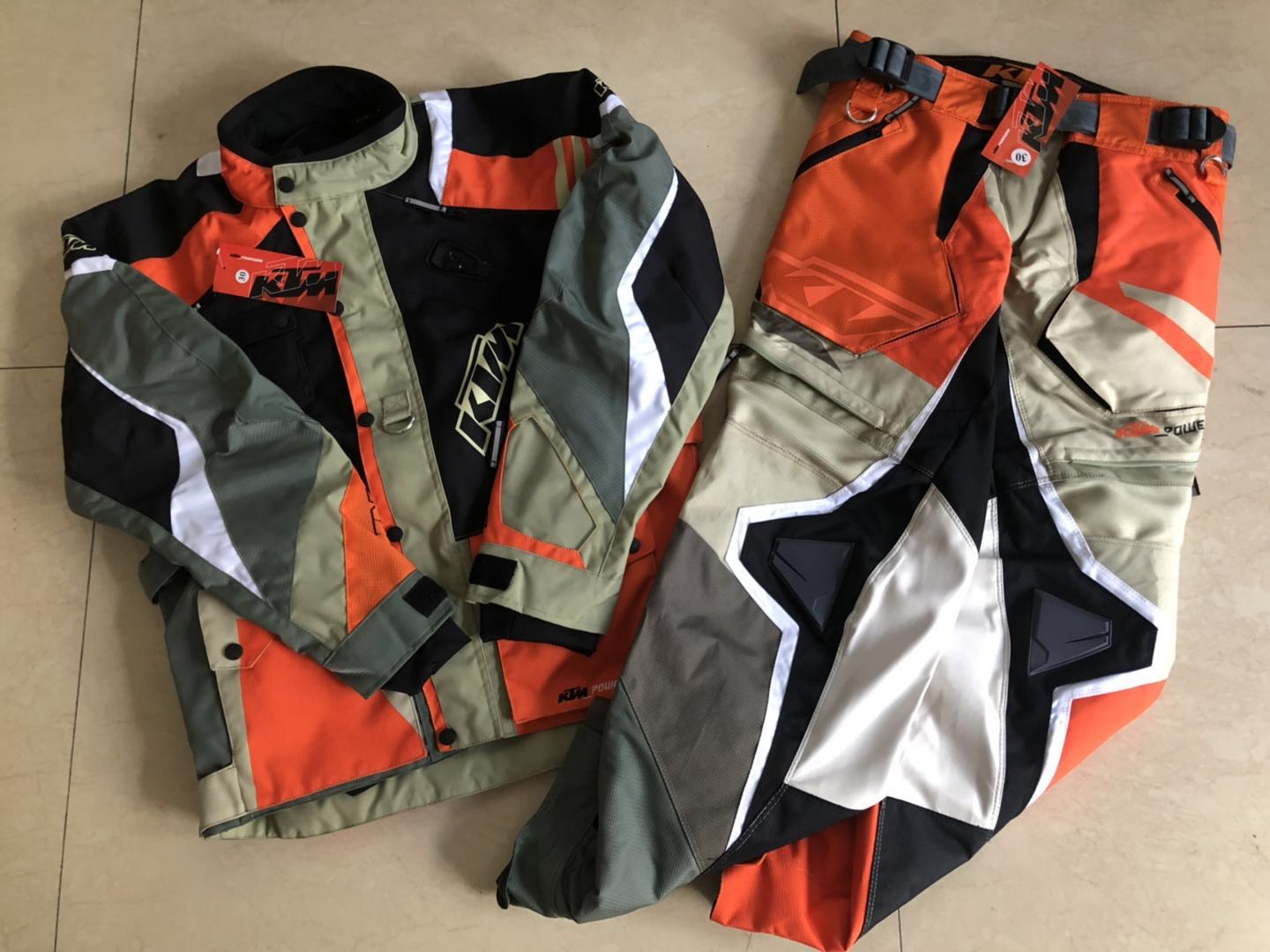 Hot sale in stock New KTM motorcycle rally suit off-road set plus cotton four seasons long-distance riding waterproof and windproof