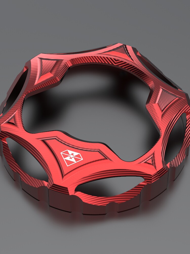 Mountain Leaf NMAX155 Oil Case Lid Retrofit Pedal Locomotive Tank Lock Shroud Decoration Cylinder Cover Oil Cover Lock