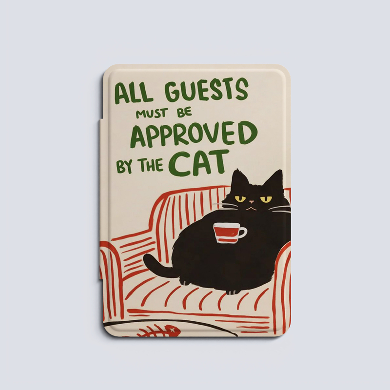 Cat Is in Charge | Kindle Protective Case Kpw6 Palm Reading Ocean5Pro Wenstone Leaf5 Little White Horse Hanwang