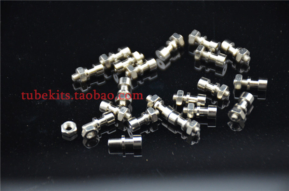 Pure copper tinned bile machine audio DIY scaffolding nails screw installation perforated scaffolding columns on both sides of the price