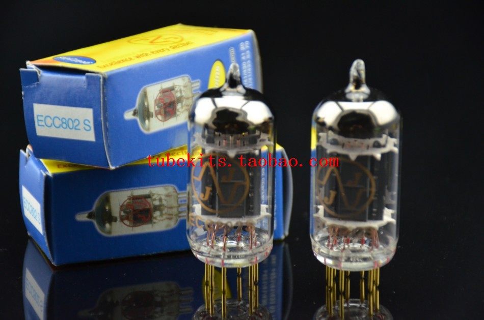 Brand new original Czech JJ kingpin ECC802S ECC82 ECC82 12AU7 5814 6189 pairings