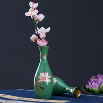 Buddha flower vase Buddha Hall Living room flower arrangement Water bottle Flower decoration ornaments Home Guanyin bottle Gift Buddha supplies for bottles