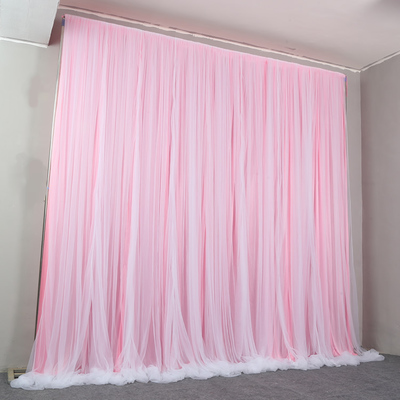 2022 New Wedding Dance Screen Screen Background Gauze Curtain Drapery Decoration Birthday Scene Placement Live Background Cloth