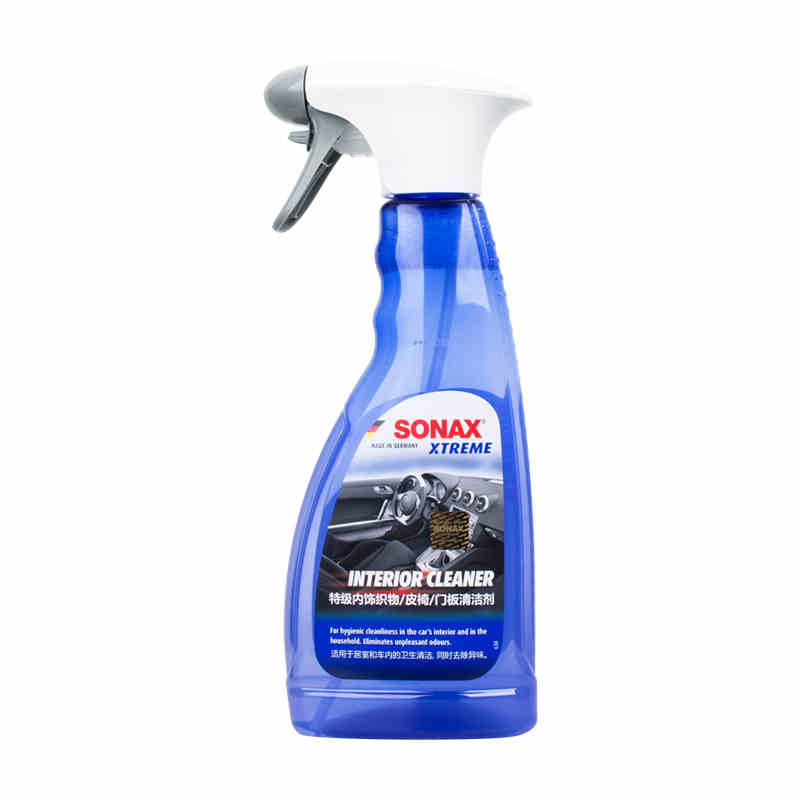 German SONAX Automotive Interior Cleanser Fabric Ceiling Suede Real Leather Seat Cleaning Agent Decontamination Neutral