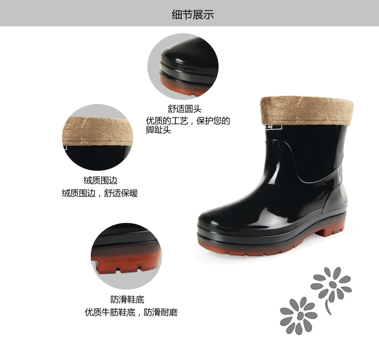 Chaussures - bottes caoutchouc homme pour printemps - semelle tendon - Ref 960781 Image 9