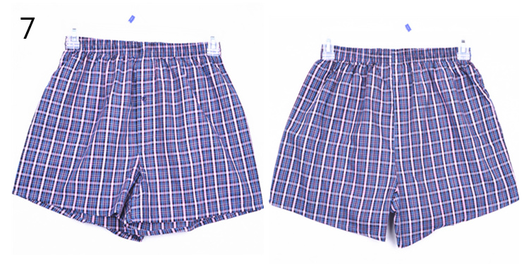 Một Luo quần nam cotton boxer shorts của nam giới lỏng đồ lót nhà quần short giản dị kích thước lớn