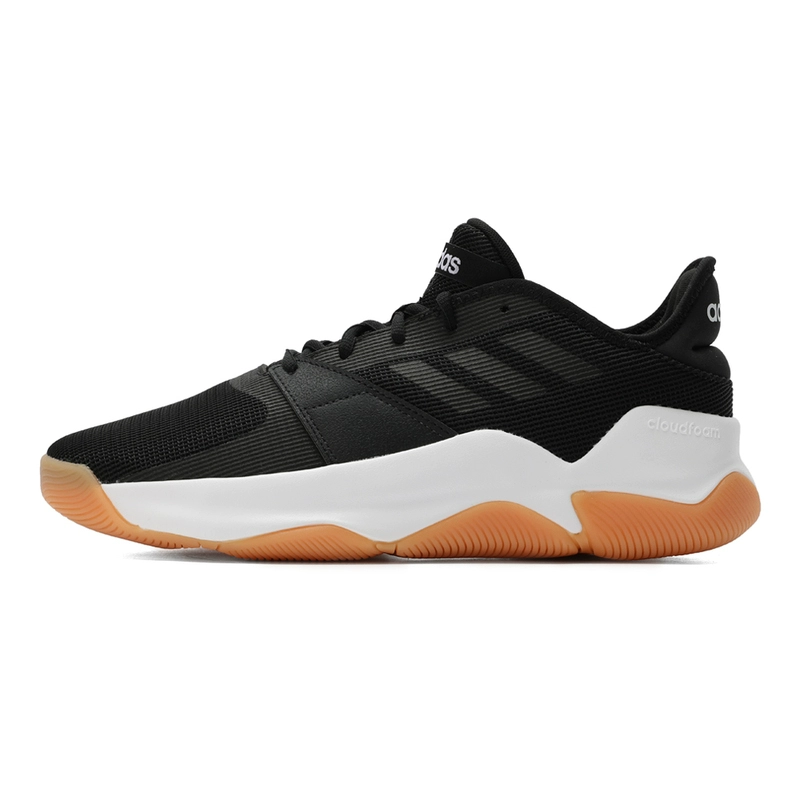 Adidas adidas 2019 nam thấp để giúp đế ngoài bằng nhựa thô màu trắng chiến đấu với giày bóng rổ thể thao F36737 - Giày bóng rổ