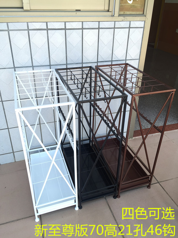 Ô đứng khách sạn sảnh nhà sáng tạo dài xử lý sắt ô lưu trữ giá thùng sàn treo ô kệ gấp - Kệ ke sach