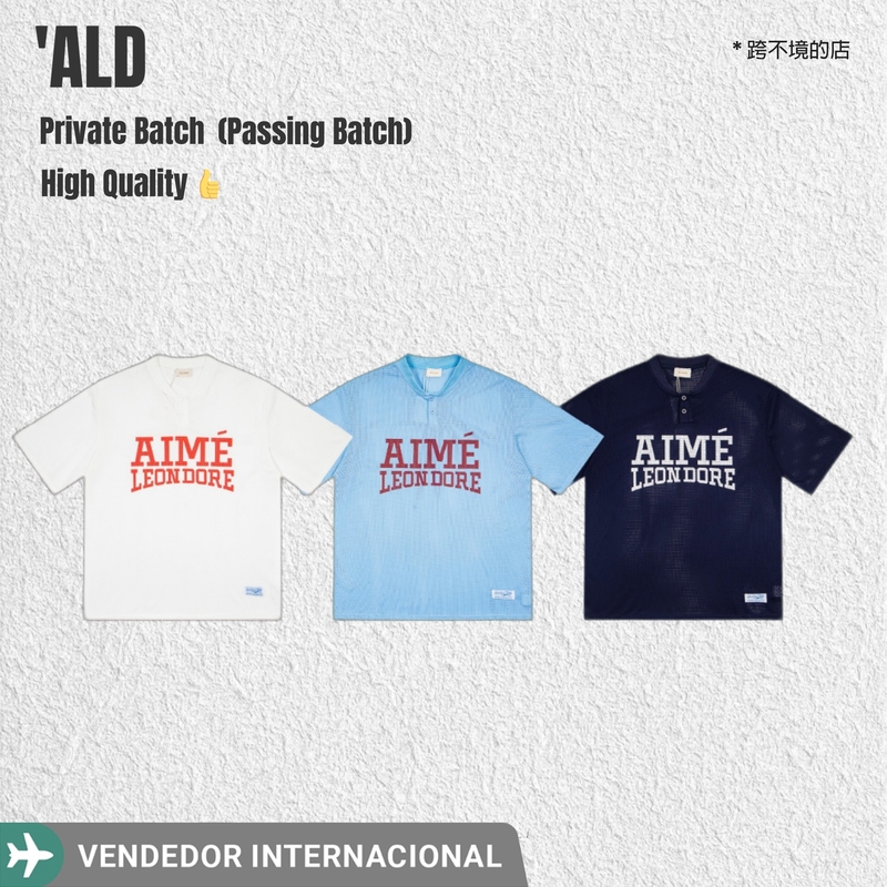 Cross-Border / Aimé Leon Dore Printed Letter Mesh T-Shirt